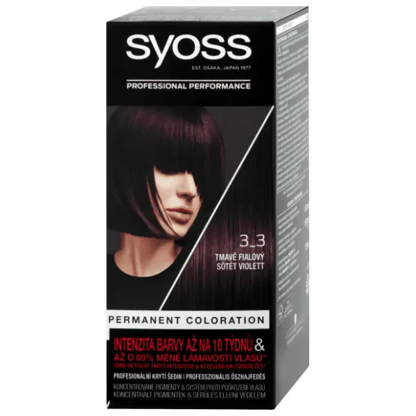 SYOSS Professional Performance farba za kosu 3.3 dark violet 0