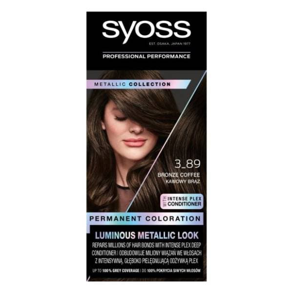 SYOSS Professional Performance farba za kosu 3.89 bronze coffee 0