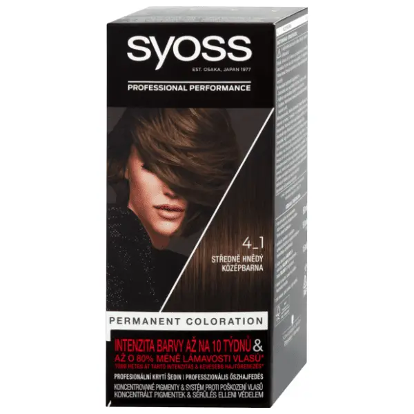 SYOSS Professional Performance farba za kosu 4.1 medium brown 0