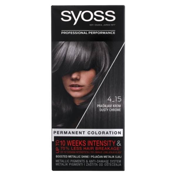 SYOSS Professional Performance farba za kosu 4.15 dusty chrome 0