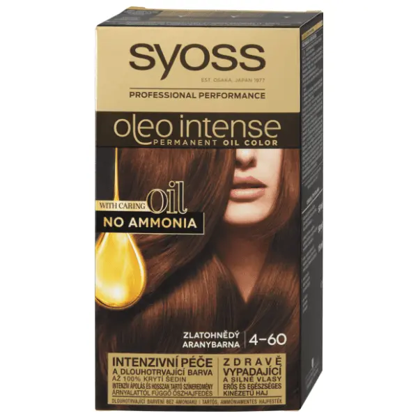 SYOSS Oleo Intense farba za kosu 4.6 gold brown 0