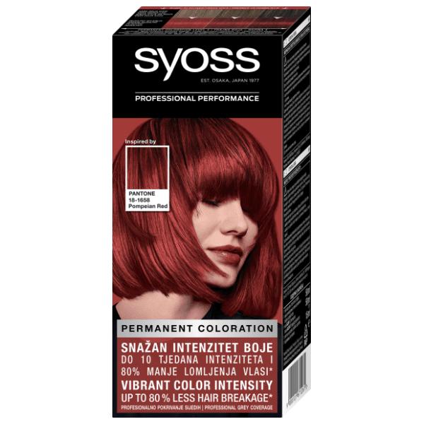 SYOSS Professional Performance farba za kosu 5.72 red lava 0