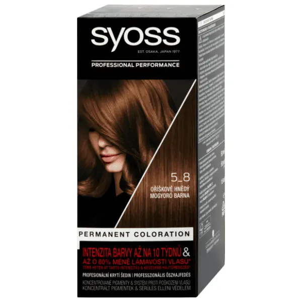SYOSS Professional Performance farba za kosu 5.8 hazelnut brown 0