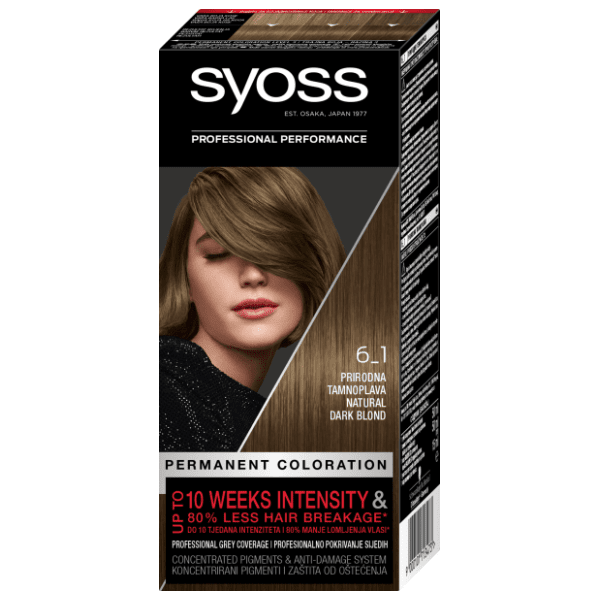 SYOSS Professional Performance farba za kosu 6.1 dark blond 0