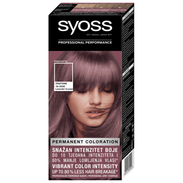 SYOSS Professional Performance farba za kosu 8.23 purple crystal 0
