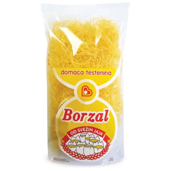 Testenina BORZAL fida raščupana 150g 0