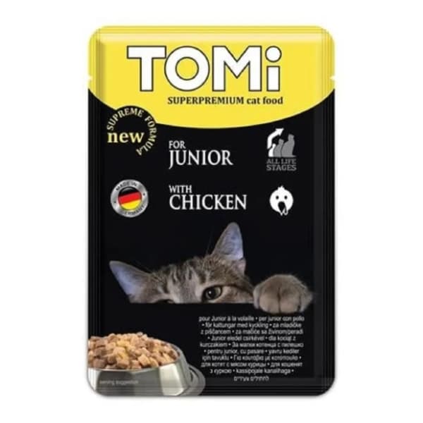 TOMI hrana za mačke živina 100g 0
