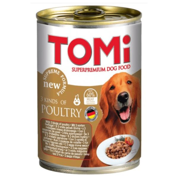 TOMI hrana za pse u konzervi jagnjetina 1,2kg 0