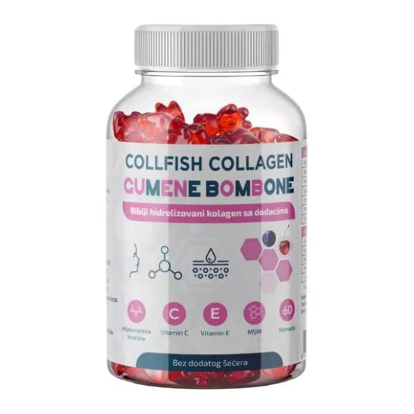 TOP FOOD Collfish gumene bombone 120g 0