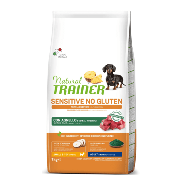 NATURAL TRAINER hrana za pse jagnjetina 7kg 0