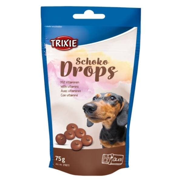 TRIXIE čoko bombone za pse 75g 0