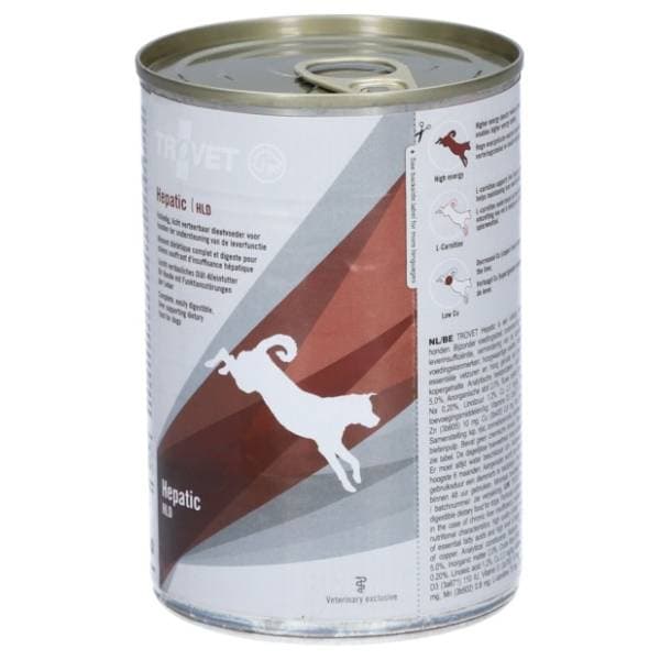 TROVET Hepatic hrana za pse 400g 0