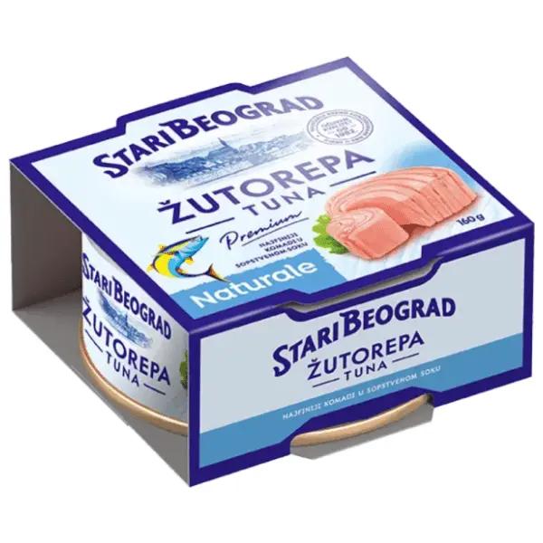 Tuna STARI BEOGRAD žutorepa u sopstvenom soku 160g 0