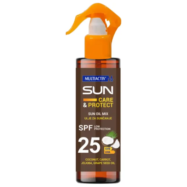 Ulje za sunčanje MULTIACTIV SPF25 200ml 0