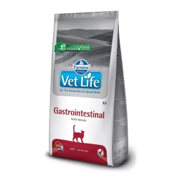 VET LIFE hrana za mačke gastrointestinal 2kg 0