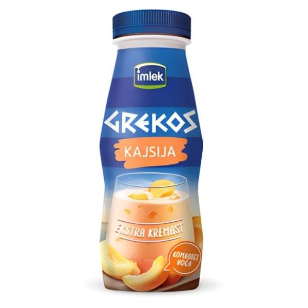 Voćni jogurt GREKOS kajsija 250g 0