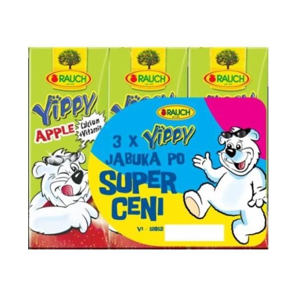 Voćni sok RAUCH Yippy jabuka 3x200ml 0