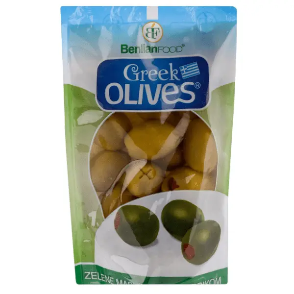 BENLIAN zelene masline sa paprikom 160g 0