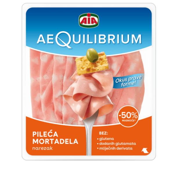 AIA pileća mortadela Aequilibrium slajs 120g 0