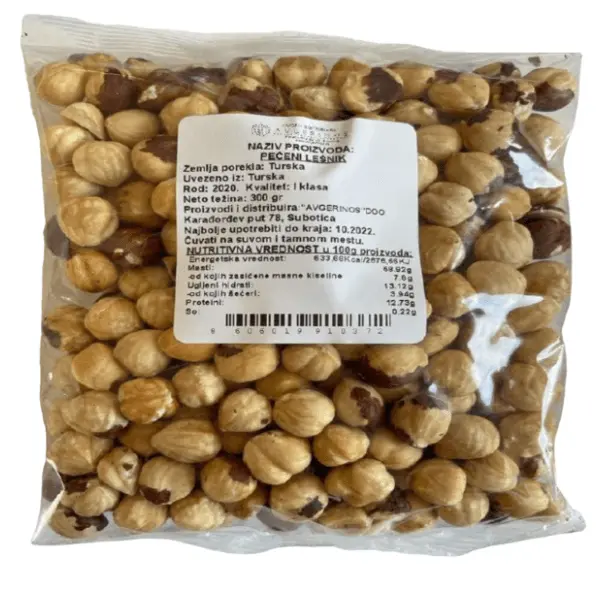 AVEGRINOS pečeni lešnici 300g 0