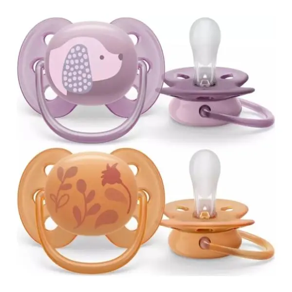 AVENT cucla Ultra Soft za devojčice (6-18m) 2kom 0
