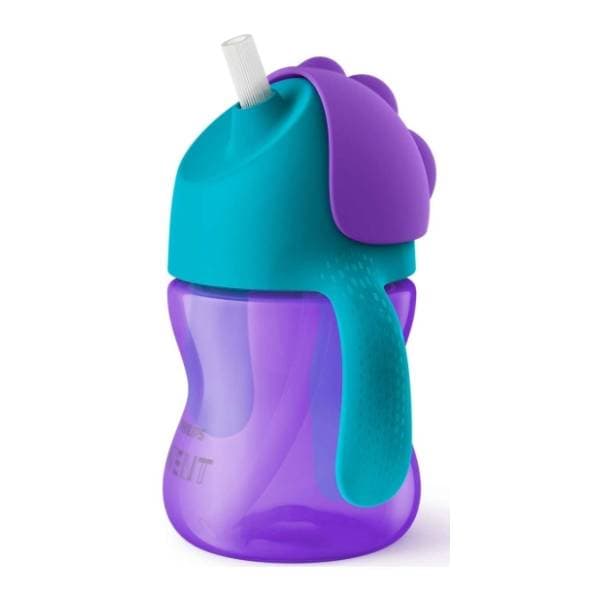 AVENT magična šolja sa slamkom 200ml devojčice 0