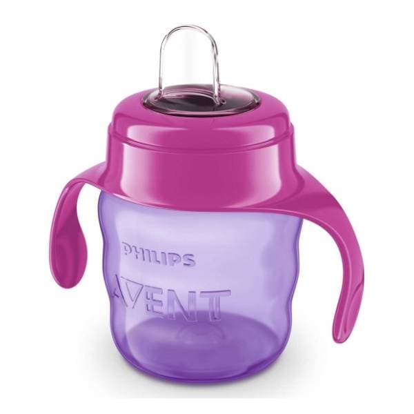 AVENT šolja Easy Sip (6m+) 200ml roze 0