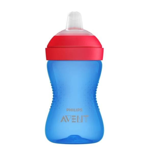 AVENT šolja sa mekanim kljunom 300ml plava 0