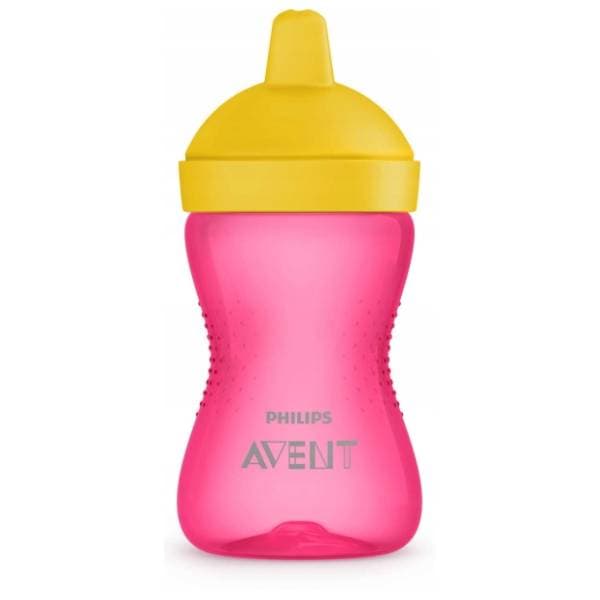 AVENT šolja sa tvrdim kljunom 300ml roze 0