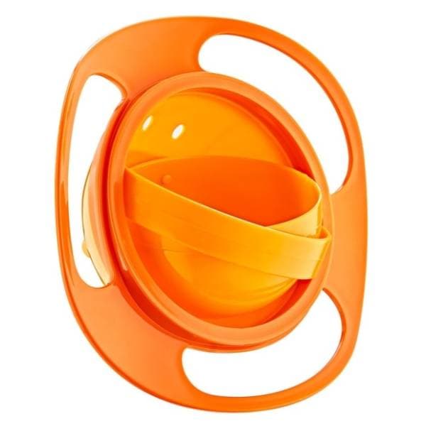 BABYJEM činija za bebe 360 stepeni narandžasta 1