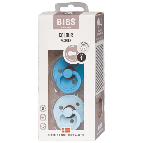 BIBS laža Baby Blue & Sky Blue (0m+) plava 2kom 1