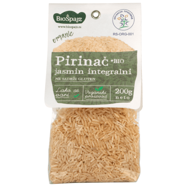 Integralni pirinač BIO ŠPAJZ organski jasmin 200g 0