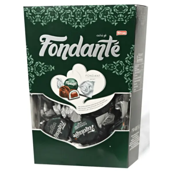 Bombonjera ELVAN Fondante mint 300g 0