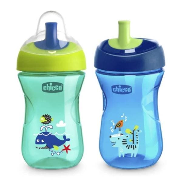 CHICCO čaša Advanced (12m+) plava 0