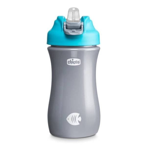 CHICCO čaša sa mekanim piskom (24m+) 350ml plava 0