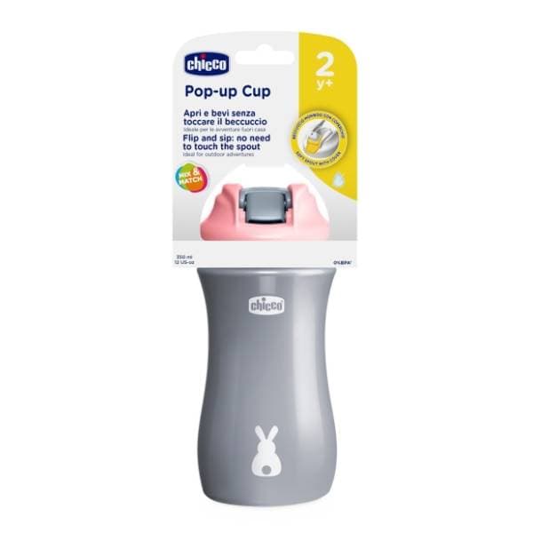 CHICCO čaša sa mekanim piskom (24m+) 350ml roze 1