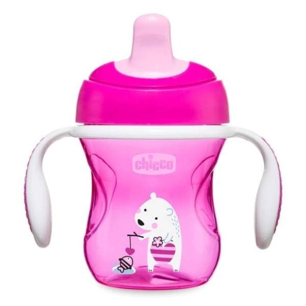 CHICCO čaša trening (6m+) roze 150ml 0