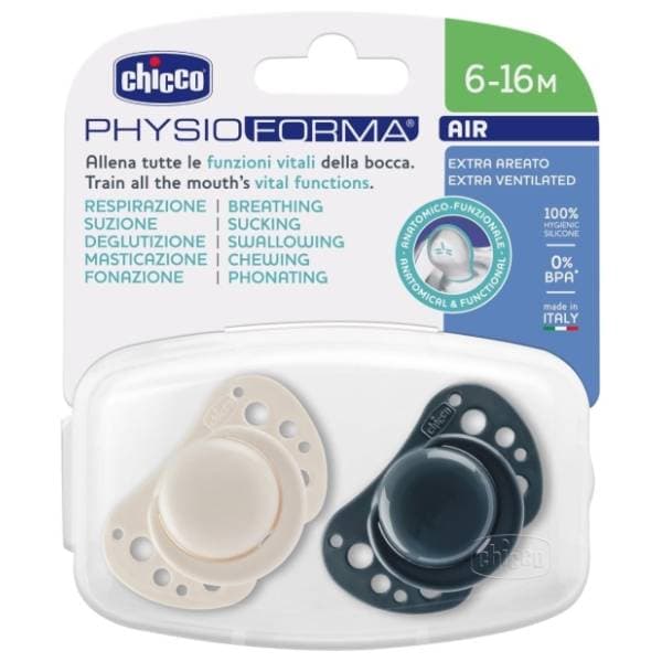 CHICCO varalica Physio Air (6-16m) plava 2kom 1