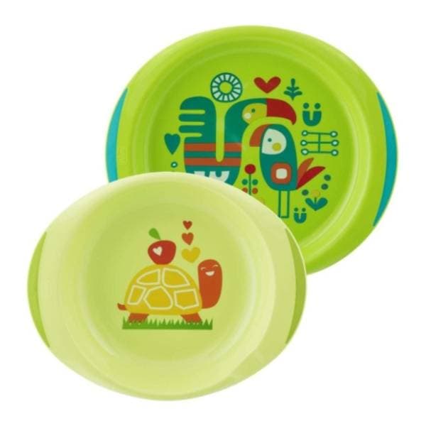CHICCO Set tanjira za bebe zeleni 0
