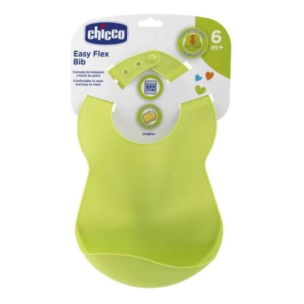 CHICCO Silikonska portikla za bebe zelena 1