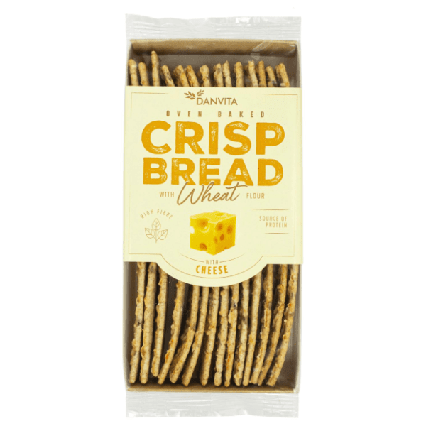DANVITA Crisp bread hrskave pločice sa sirom 130g 0