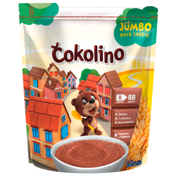 LINO Čokolino jumbo pack 1,4kg 0