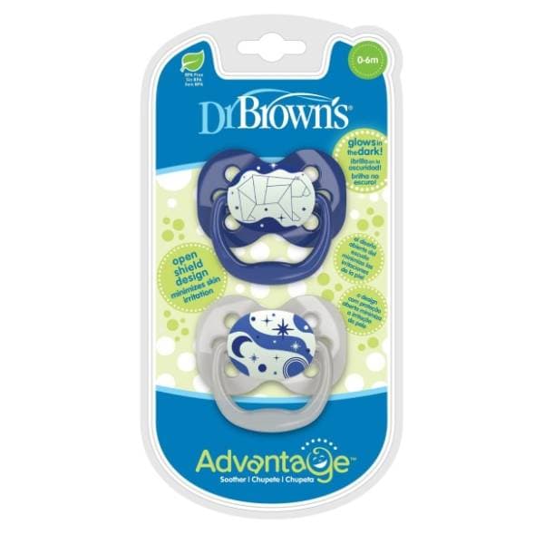 DR. BROWN'S cucla Advantage (0-6m) plava 2kom 1