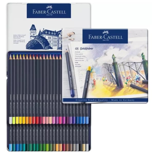 Drvene boje FABER CASTELL goldfaber 48kom 0