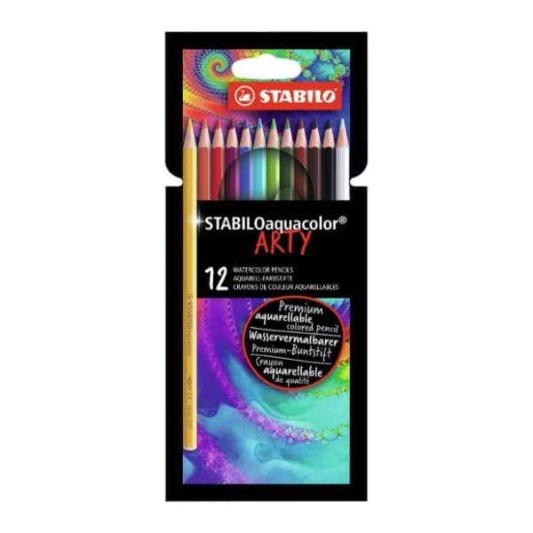 Drvene boje STABILO acquacolor arty 12kom 0