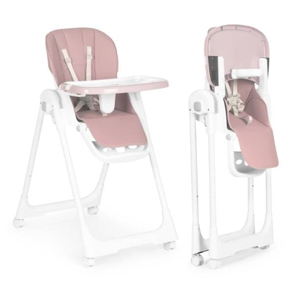 ECO TOYS stolica za hranjenje roze 1