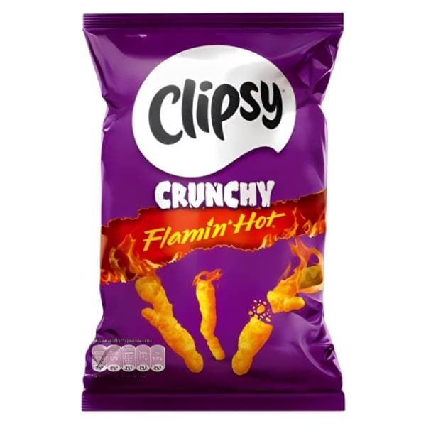 Flips CLIPSY crunchy flaming hot 60g 0