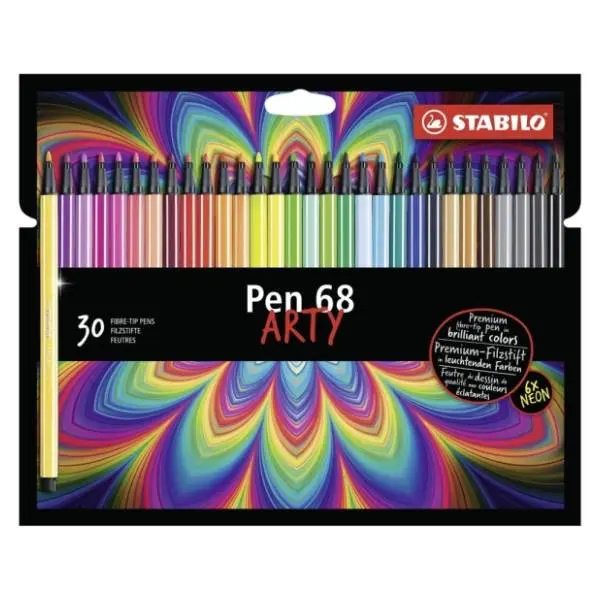Flomasteri STABILO pen 68 arty 30kom 0