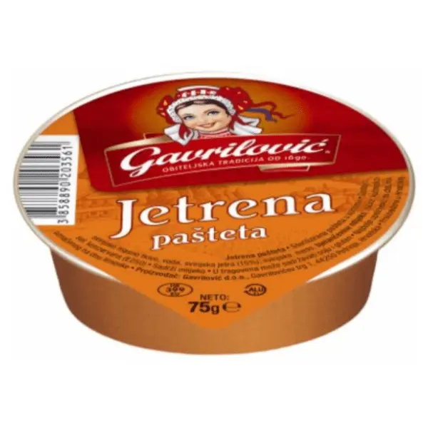 Pašteta GAVRILOVIĆ jetrena 75g 0