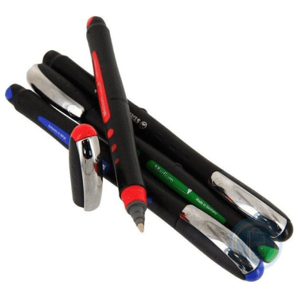 Gel olovka STABILO roler black 4kom 1
